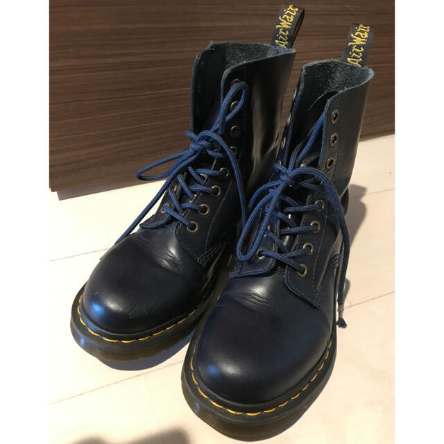 ドクターマーチン Dr.Martens 8ホール UK5 ネイビー