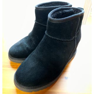 アグ(UGG)のUGG classic femme mini クラシックフェムミニ(black)(ブーツ)