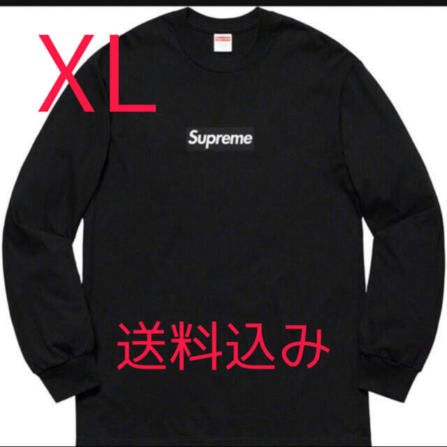 Supreme Box Logo L/S Tee black