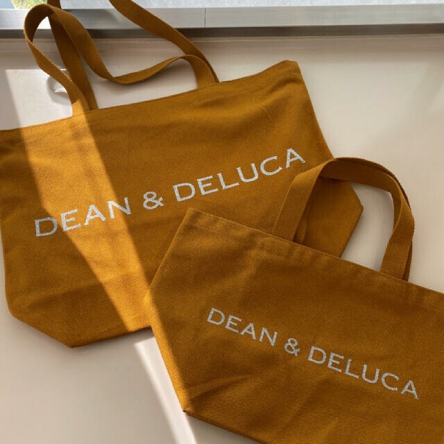 DEAN&DELUCA チャリティートートバッグ キャラメルイエロー SLセット