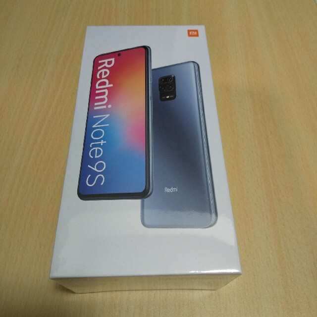 新品未開封　Xiaomi Redmi Note 9S