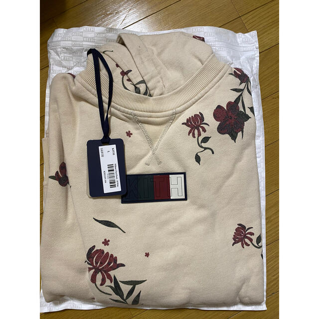 新品 KITH WILLIAMS 2 FLORAL HOODIE L パーカー 1