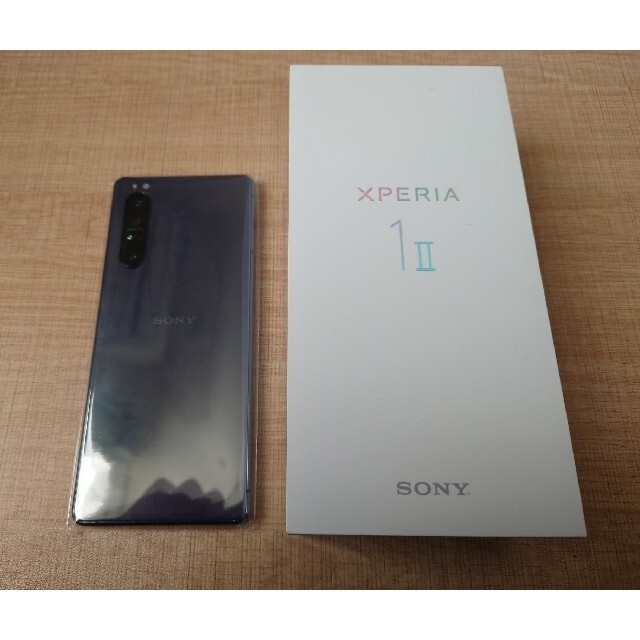 【かずさま専用】XPERIA1II 5G デュアルSIM PURPLE