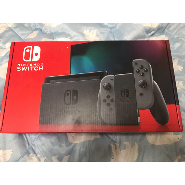 家庭用ゲーム機本体ニンテンドースイッチ　グレー　本体