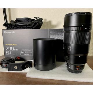 パナソニック(Panasonic)の【よっこん様】LEICA DG ELMARIT 200mm F2.8 テレコン付(レンズ(単焦点))