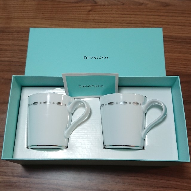 【値下げ】TIFFANY & Co. ペアマグカップ