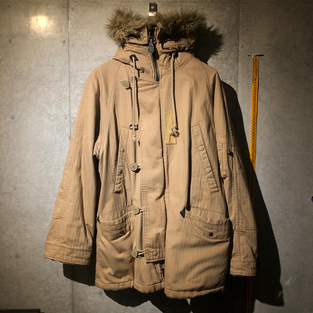 ALPHA INDUSTRIES - alpha industries ミリタリーファーコートの通販 by ilford shop｜アルファ