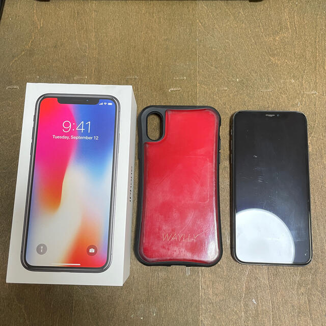 iPhoneX SoftBank SG SIMロック解除済み 64GB