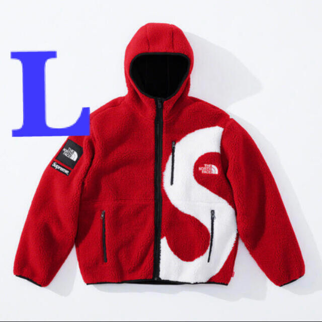 Supreme - 【L 新品未使用】S Logo Hooded Fleece Jacket Red