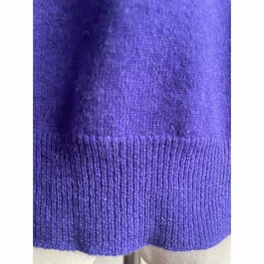 MARELLA マレーラ ☆ 羊毛ブルー系 Vネック長袖セーター M 新品未使用 ...