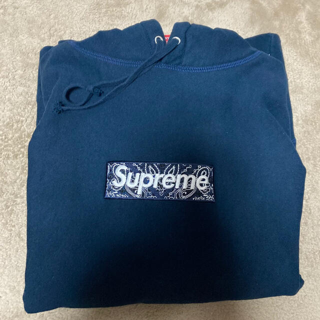 Supreme - supreme Bandana box logo パーカー　XLサイズ