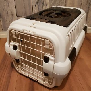 美品小型犬用クレート リッチェルキャンピングキャリーダブルドア ...