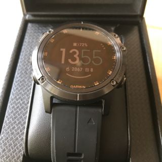 ガーミン(GARMIN)のGARMIN fenix 5X plus Sapphire Ti Black(その他)