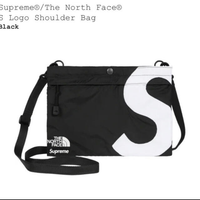 ステッカー付き Supreme ショルダーバッグ The North Face