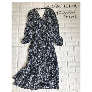 スローブイエナ(SLOBE IENA)のギャザーVネックロングワンピース(ロングワンピース/マキシワンピース)