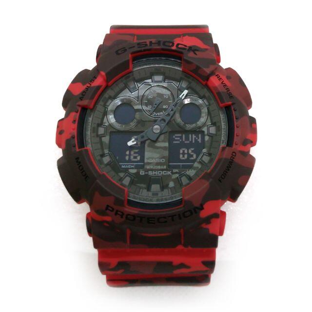 新品【G-SHOCK】カモフラージュ迷彩柄【GA-100CM-4A】海外モデル