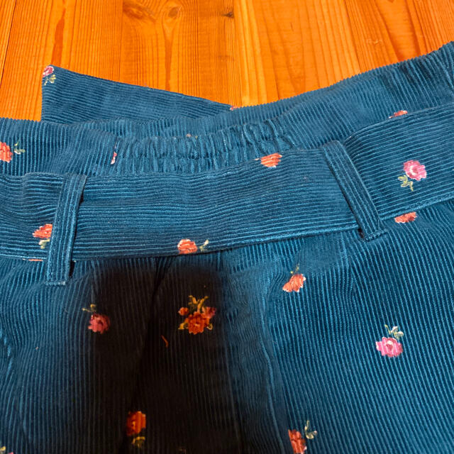 dazzlin(ダズリン)のコーデュロイ花柄スカート レディースのスカート(ロングスカート)の商品写真