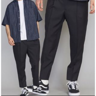 ビューティアンドユースユナイテッドアローズ(BEAUTY&YOUTH UNITED ARROWS)のBEAUTY&YOUTH ワイドテーパード アンクルパンツ(スラックス)