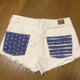 アメリカンイーグル(American Eagle)のアメリカンイーグル ホワイトショーパン♡(ショートパンツ)