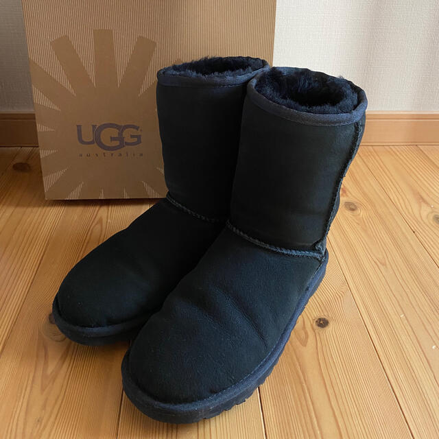 ブーツUGG ムートンブーツ ブラック 国内正規品 37 23.5 23.0 24.0