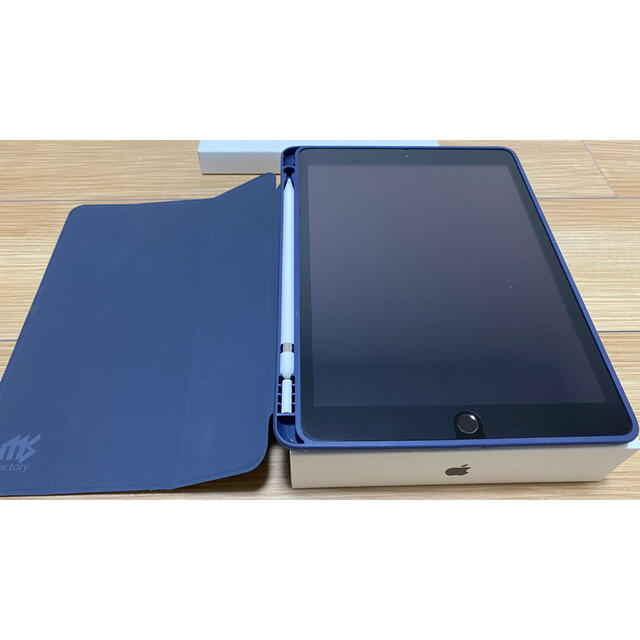 iPad 10.2㌅ 第7世代 32GB + Apple pencil、カバー