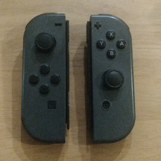 Switch ジョイコン グレー(L)(R) たまに不調のためジャンク