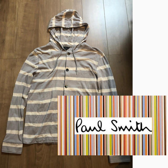 Paul Smith(ポールスミス)のポールスミス　パーカー  ボタンダウン　美品　価格交渉ok メンズのトップス(パーカー)の商品写真