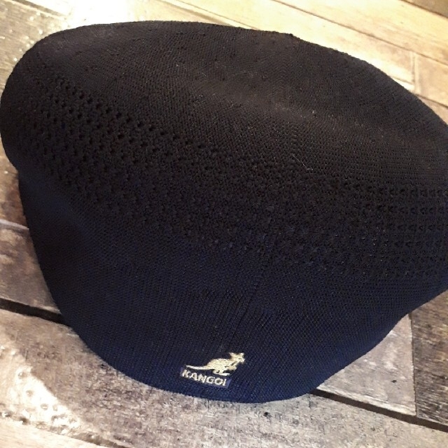 KANGOL(カンゴール)のカンゴール tropic504 ハンチング帽Mサイズ ブラック メンズの帽子(ハンチング/ベレー帽)の商品写真