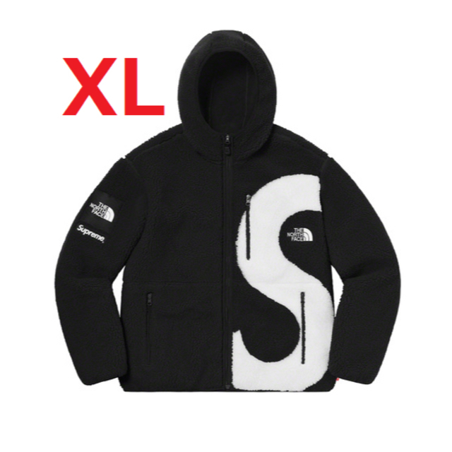 Supreme S Logo Hooded Fleece Jacket XL