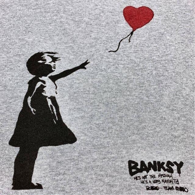 新品 映える Banksy バンクシー 風船と少女 プリント パーカーの通販 By Delhi S Shop ラクマ