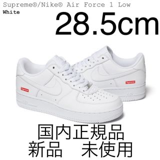 シュプリーム(Supreme)のSupreme Nike Air Force 1 Low 白　28.5cm 新品(スニーカー)