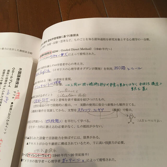 miu様専用日本語教師養成講座　理論編と　もう一冊　2冊で。 エンタメ/ホビーの本(資格/検定)の商品写真