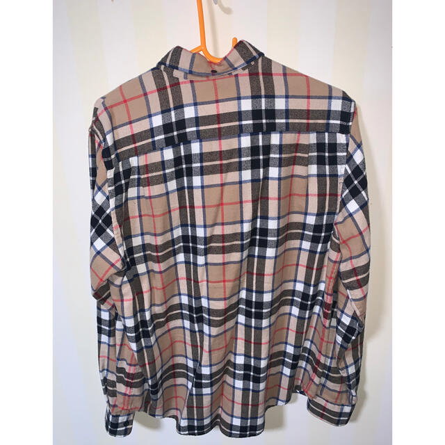 supreme tartan flannel shirt S