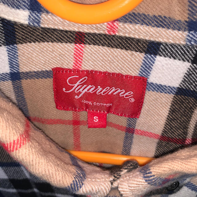 supreme tartan flannel shirt S