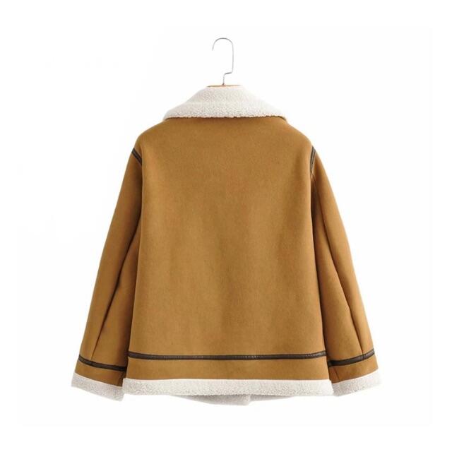 ZARA(ザラ)の🍁秋冬新作☃️2770◆ボア ムートンコート レディースのジャケット/アウター(ムートンコート)の商品写真