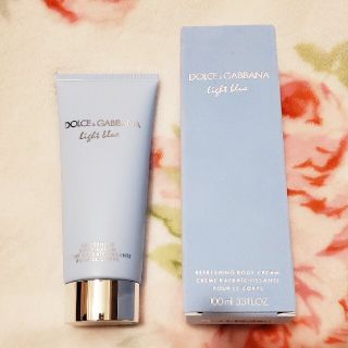 ドルチェアンドガッバーナ(DOLCE&GABBANA)のドルチェ&ガッバーナ ライトブルー ボディクリーム100ml(ボディクリーム)