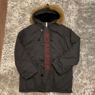 シュプリーム(Supreme)の送料込【美品】Supreme Spellout N-3B Parka(ミリタリージャケット)