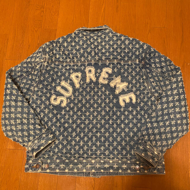 新品未使用　supreme  デニムジャケット　シュプリーム　Lサイズ