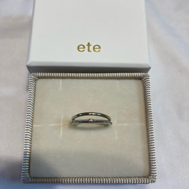 ete(エテ)のete ピンキーリング レディースのアクセサリー(リング(指輪))の商品写真