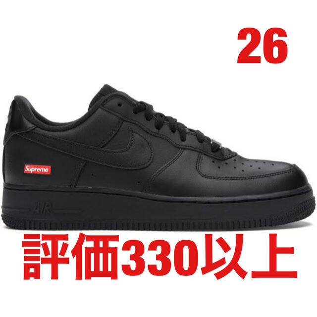 Supreme(シュプリーム)のSupreme × Nike Air Force 1 Low Black メンズの靴/シューズ(スニーカー)の商品写真