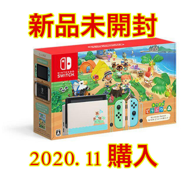 【新品未開封】Nintendo Switch あつまれどうぶつの森セット