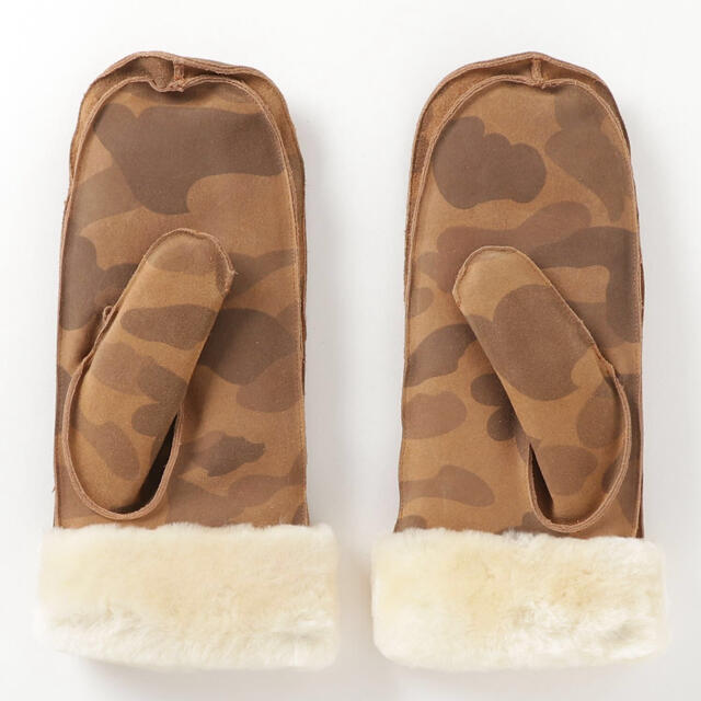 ape bape x ugg mittens L 手袋
