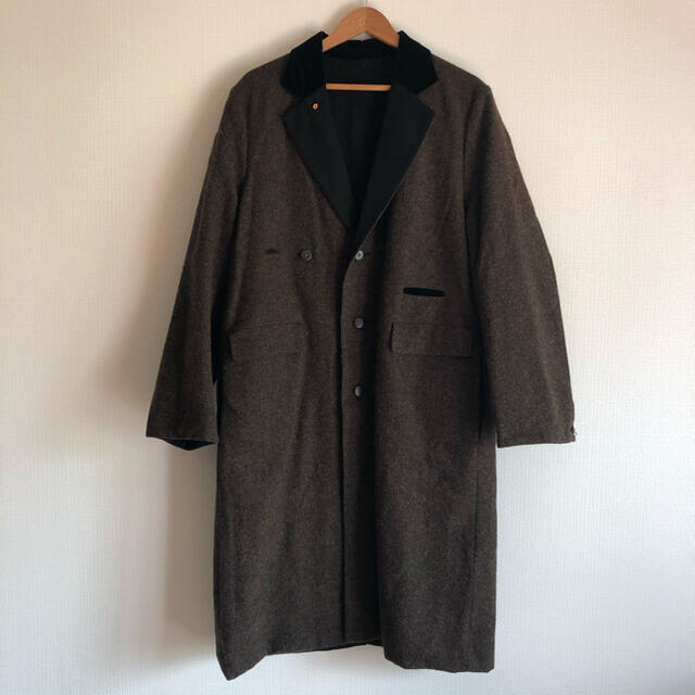 売り切りsunsea british wool coat 16AWメンズ