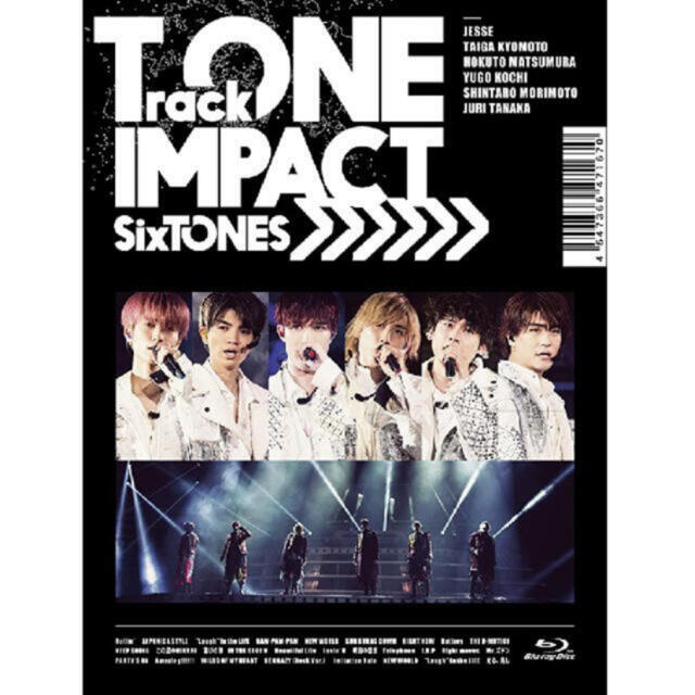 SixTONES TrackONE -IMPACT- DVD 初回盤