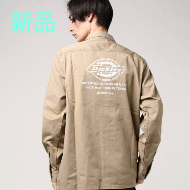 ディッキーズ Dickies 長袖 ワークシャツ メンズL /eaa287947