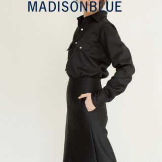 マディソンブルー(MADISONBLUE)の【MADISONBLUEマディソンブルー】ウールウェスタンシャツ/ブラック/00(シャツ/ブラウス(長袖/七分))