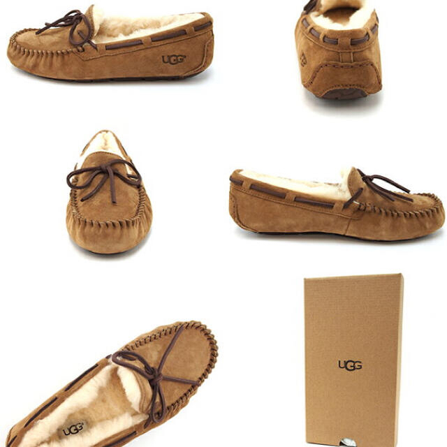UGG(アグ)の新品未使用　アグ UGG DAKOTA （CHESTNUT）ダコタ レディースの靴/シューズ(スリッポン/モカシン)の商品写真