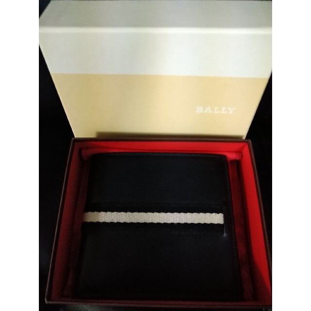 Bally(バリー)のバリー正規品２つ折り財布ブラック メンズのファッション小物(折り財布)の商品写真