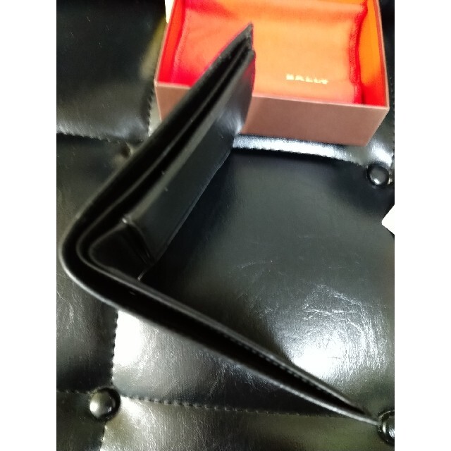 Bally(バリー)のバリー正規品２つ折り財布ブラック メンズのファッション小物(折り財布)の商品写真