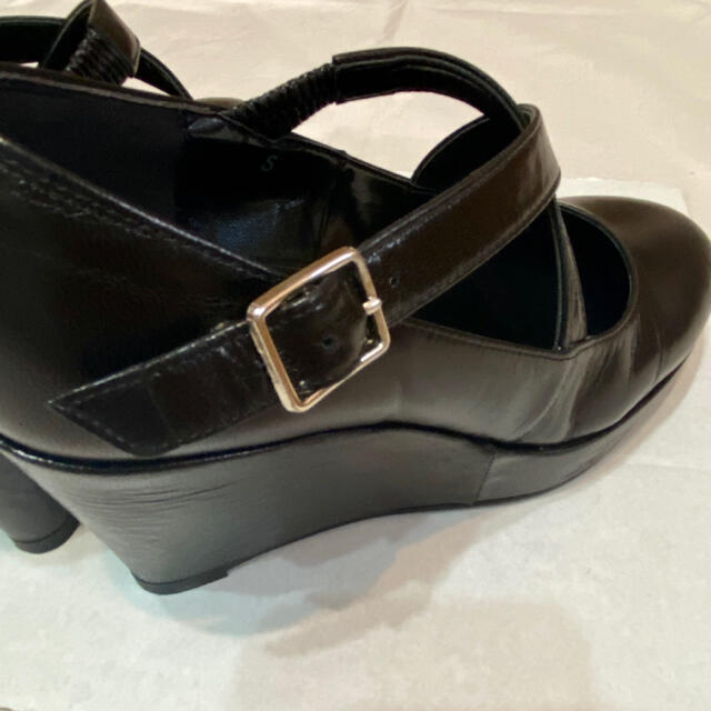 MILK(ミルク)のMILK ♡ バレリーナウェッジ 黒 Sサイズ レディースの靴/シューズ(ハイヒール/パンプス)の商品写真